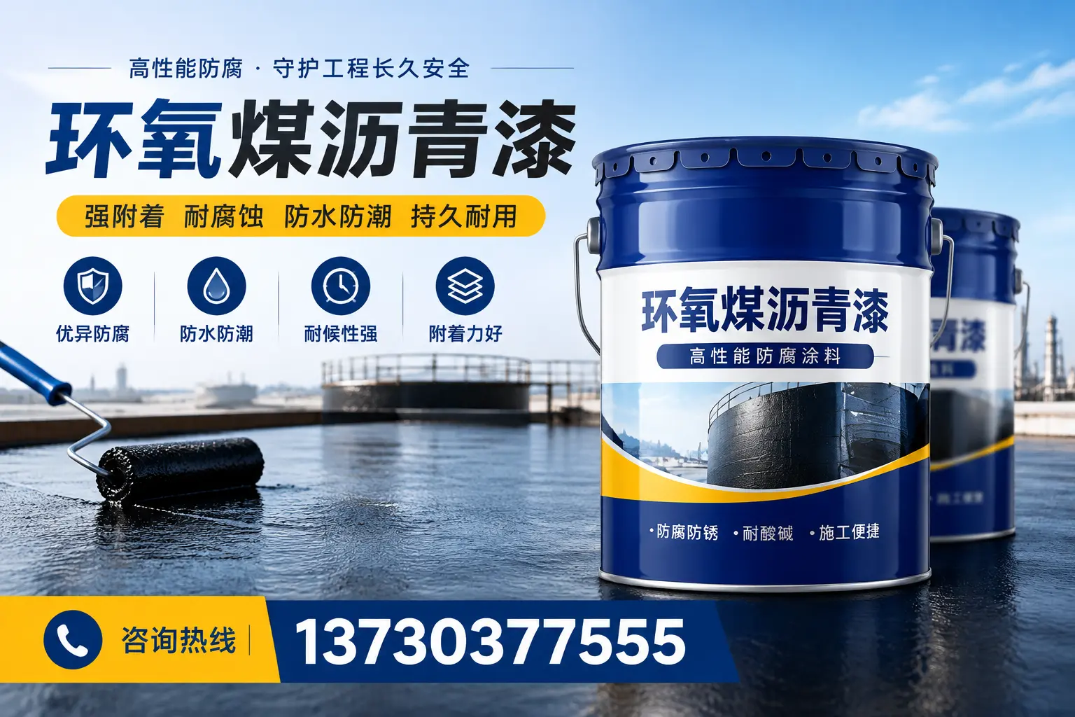 如何判断环氧煤沥青漆的质量?肇庆消费者指南