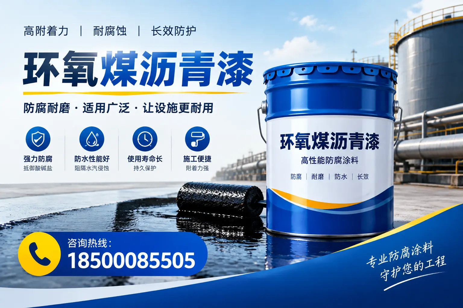 环氧煤沥青漆与其他涂料的对比分析，助力肇庆企业决策