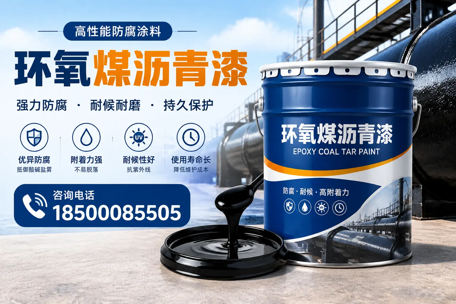 如何选择适合的环氧煤沥青漆?专家建议在肇庆的最佳选项